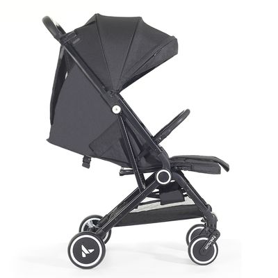 Teknum Travel Cabin Stroller with  Coffee Cup Holder - Black